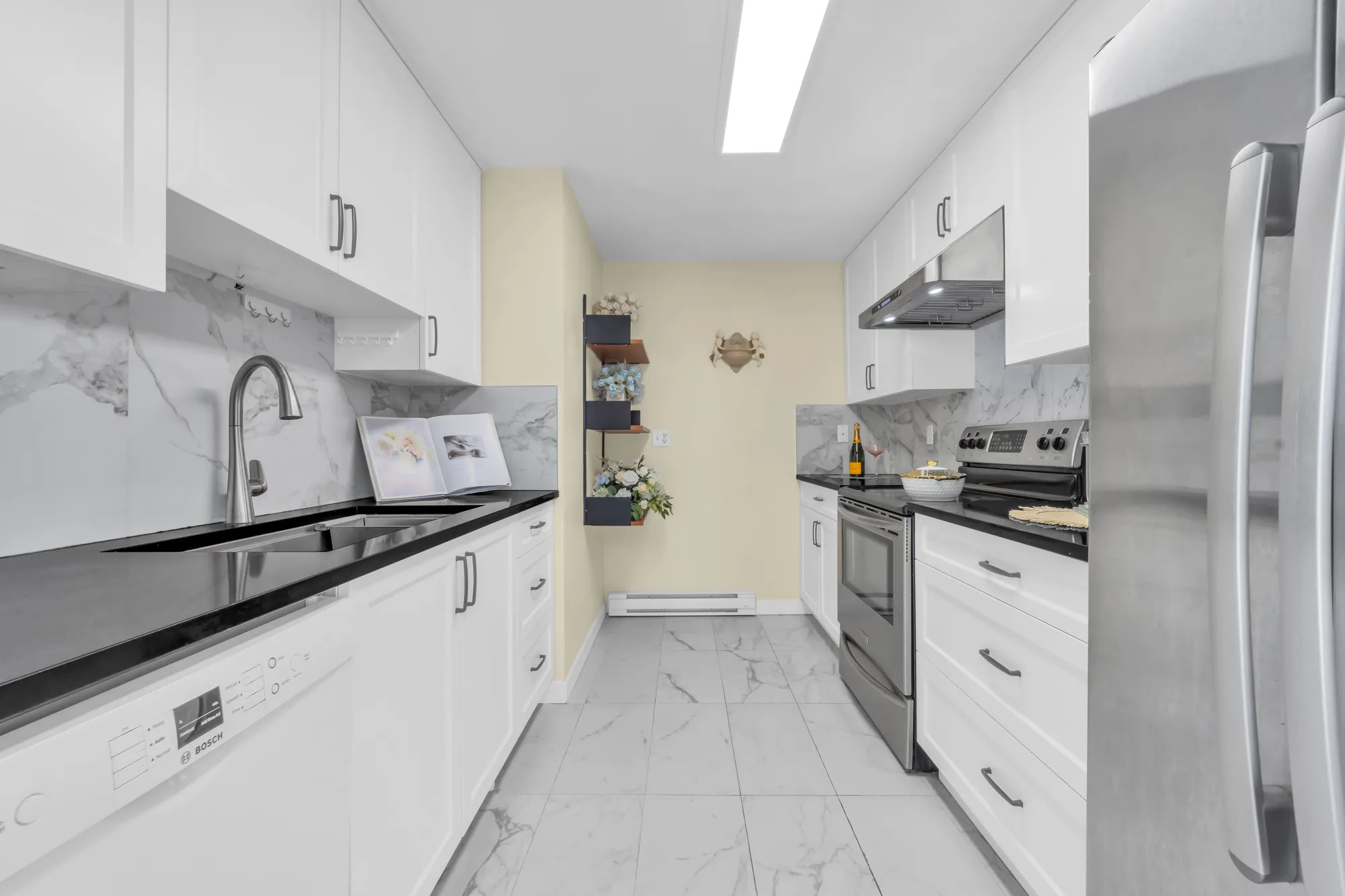 The kitchen, the poster for the 3D tour